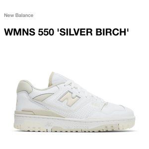 New Balance 550 Silver Birch